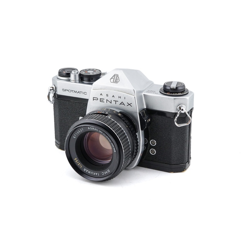 Pentax Spotmatic SP+ 55mm f2 SMC Takumar