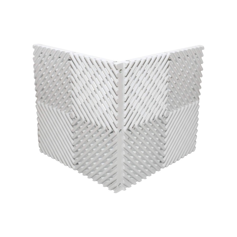 Ready Covers Radiator Cover (WHITE – 12 Tiles, 60 Pegs)