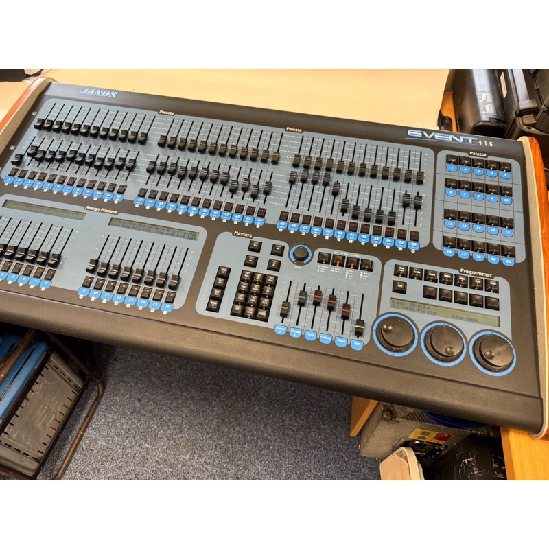 USED JandS EVENT 16 36 Fader / 16 Assign Master Memory Lighting Control Console