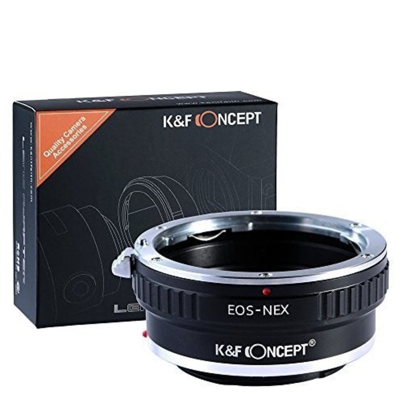 K&F Concept Lens Mount Adapter  Canon EOS Lens to Sony Alpha NEX E-Mount