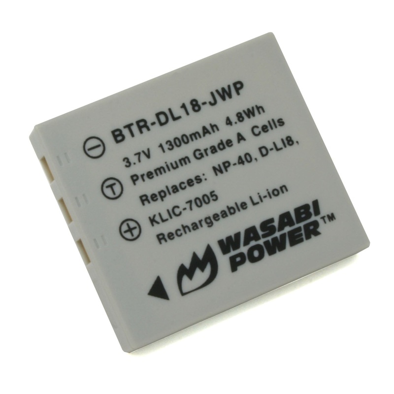 Kodak KLIC-7005 Battery by Wasabi Power