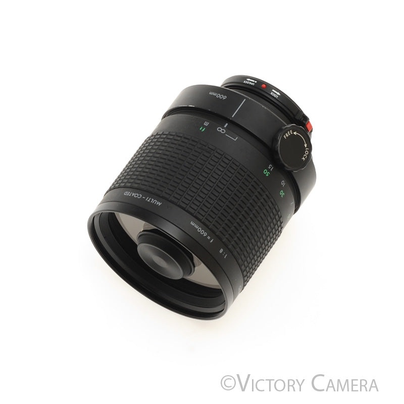 Sigma 600mm f8 Telephoto Mirror Lens w/ Filters for Canon FD [EXC+]