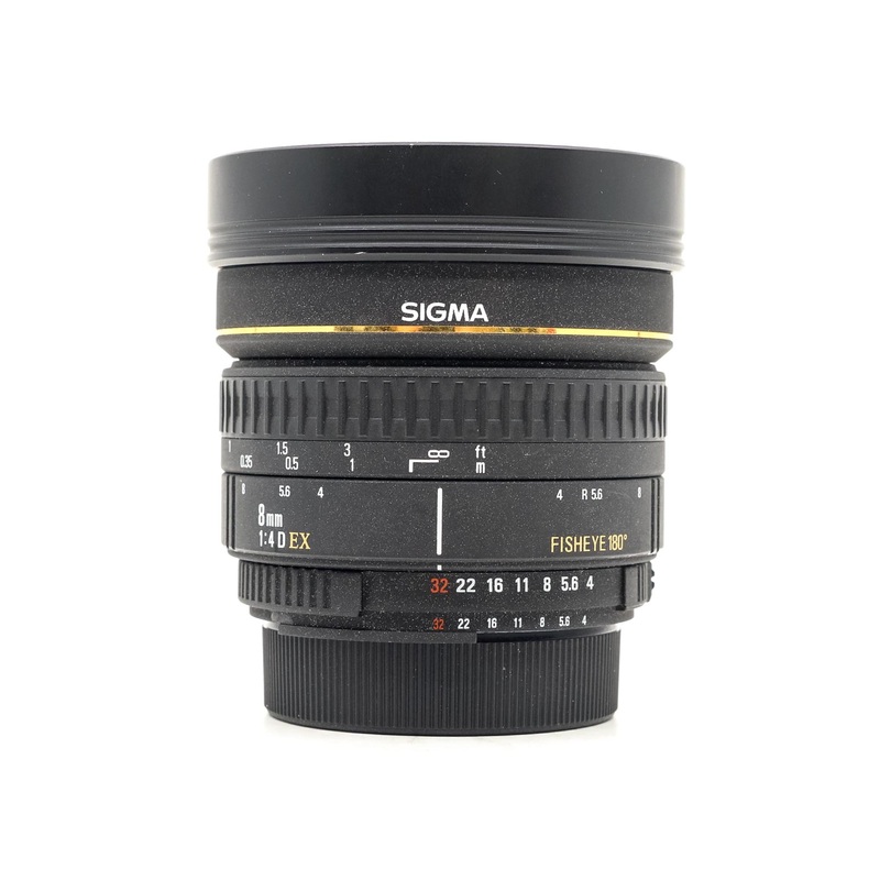 Sigma 8mm F/4 EX Fisheye – Nikon Fit