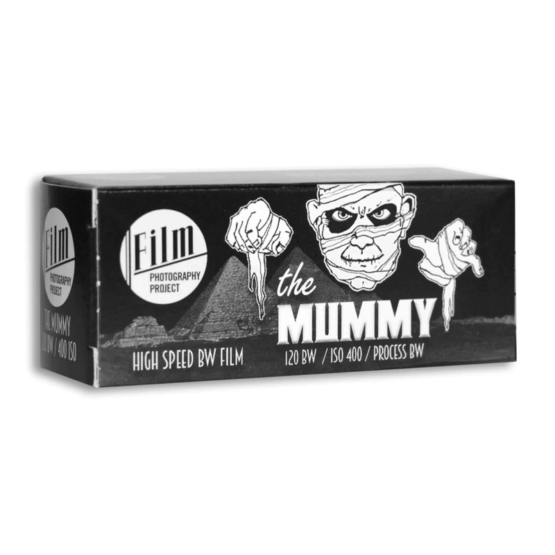FPP The Mummy 400 B&W Film – 120 Roll