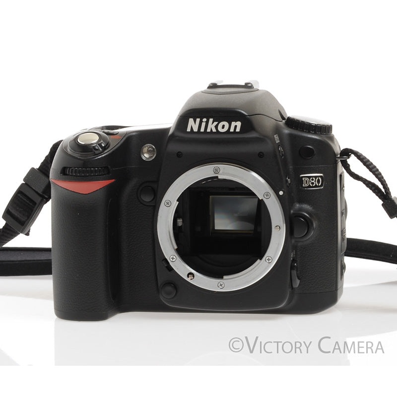 Nikon D80 Digital SLR Camera Body w/ Battery and Charger [EXC]