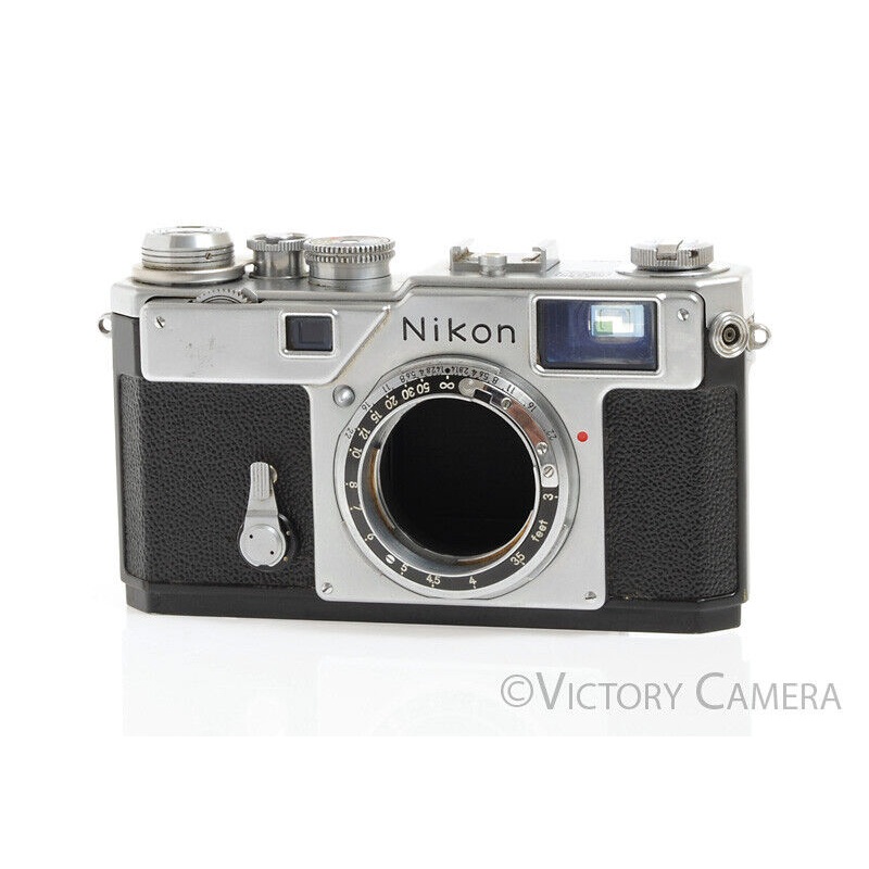 Nikon S3 Chrome 35mm Rangefinder Camera Body (only) [AS-IS]