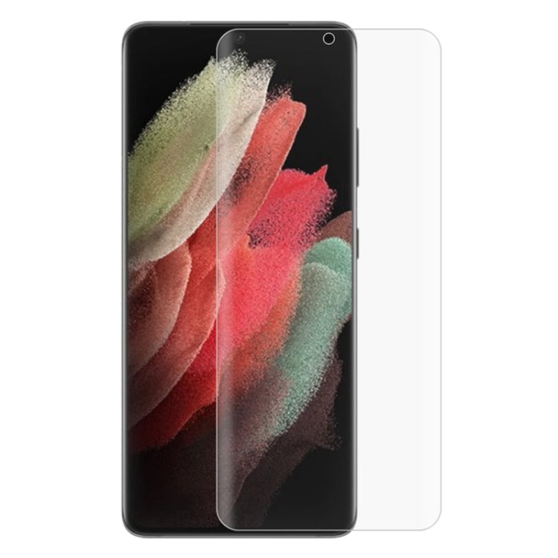 Samsung Galaxy S22 Ultra 5G UV Liquid Curved Full Glue Tempered Glass Film Transparent