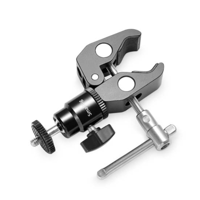SmallRig Clamp Mount V1 w/ Ball Head Mount and CoolClamp