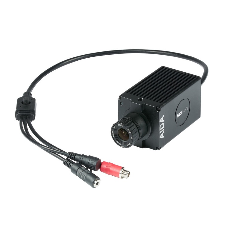 AIDA UHD-NDI3-300 UHD 4K/60 NDI|HX3/IP/SRT PoE POV Camera (SPECIAL OFFER PRICE)