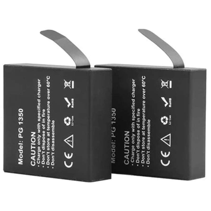Akaso Battery Kit For Brave 7 Le (2 Battery + 1 Docking)