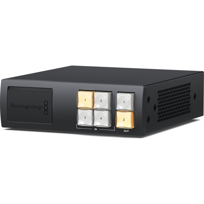 Blackmagic Design Videohub Mini 4×2 12G – VHUBSMTG12G0402