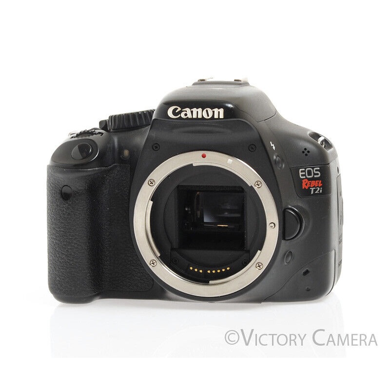 Canon EOS Rebel T2i 18MP DSLR Camera Body [AS-IS]