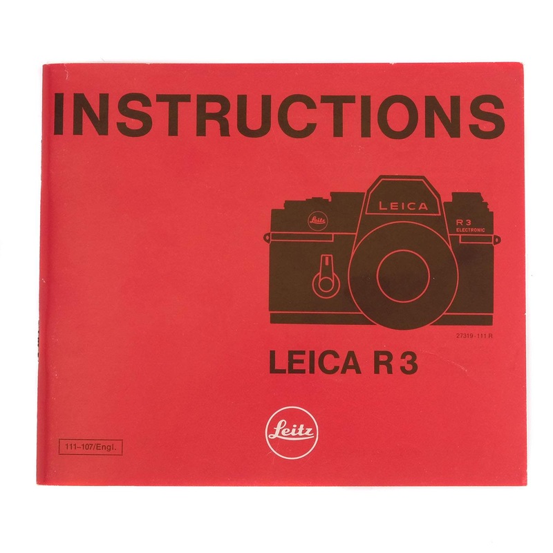 Leica Instruction Manual R3  (9)