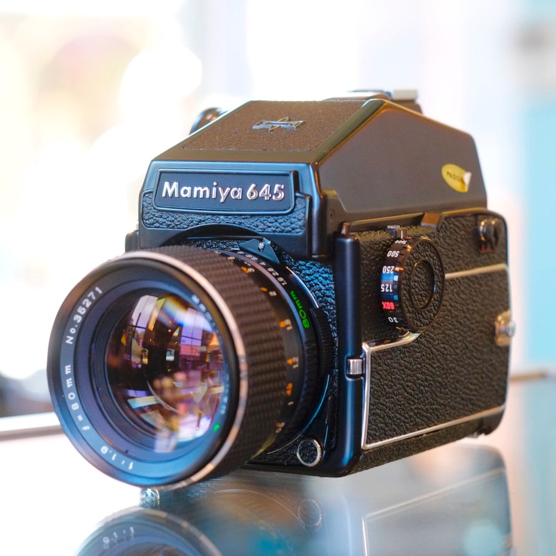 Mamiya M645 1000s with Mamiya-Sekor C 80mm f1.9