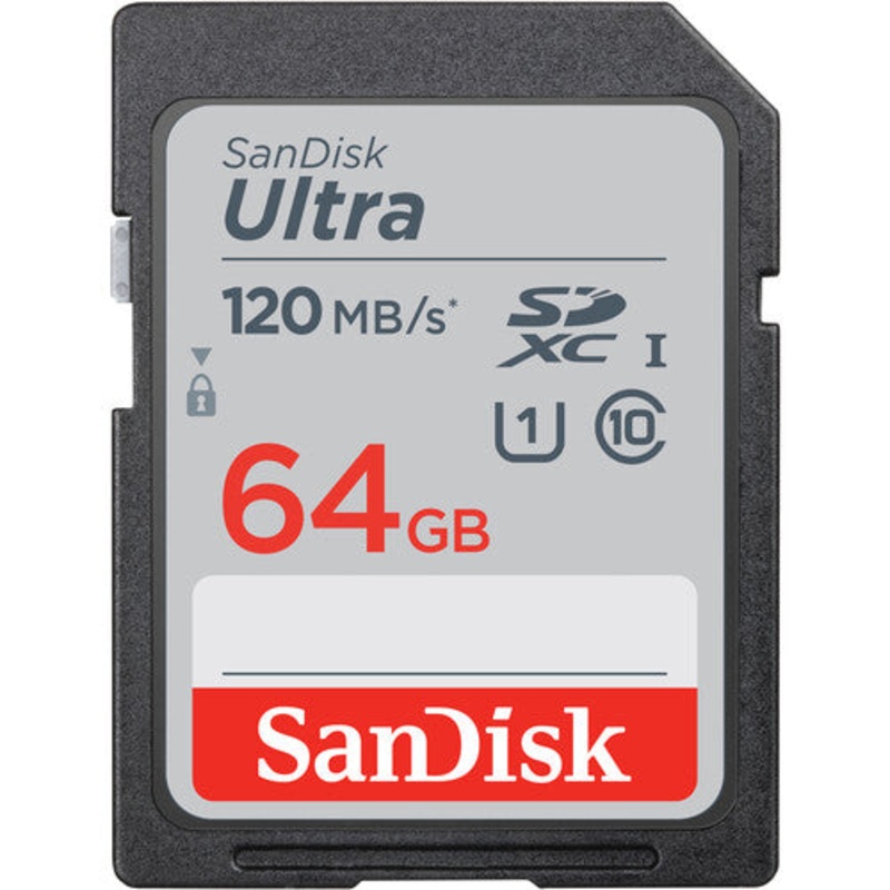 SanDisk 64GB Ultra UHS-I SDXC Memory Card – SDSDUN4-064G-AN6IN
