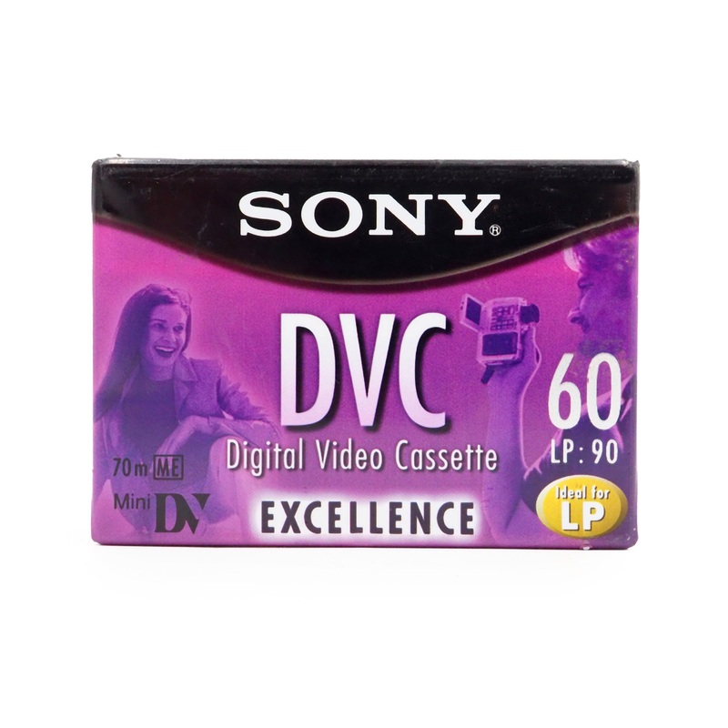 Sony 60 Minute Excellence Mini DV Video Tape – DVM60EXL