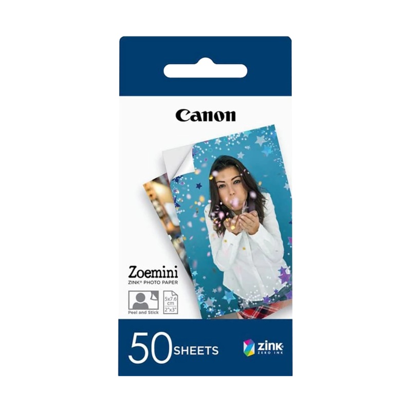 Canon ZoeMini Zink Photo Paper (50 Pack)