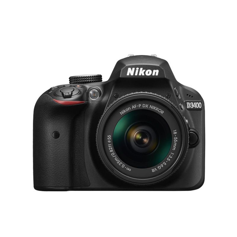 Nikon D3400 Kit with AF-P18-55mm VR Lens Kit Black