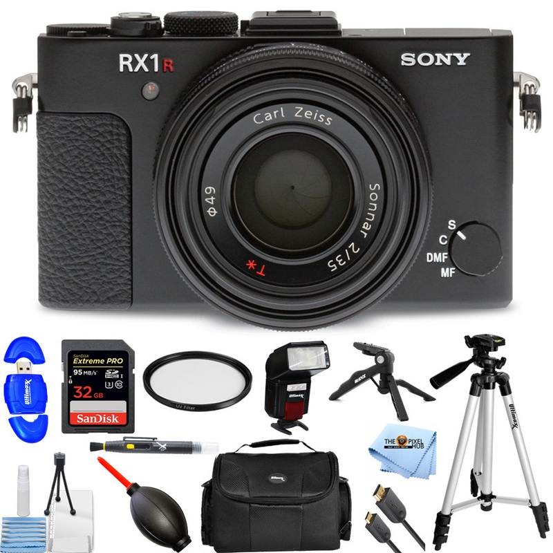 Sony Cyber-shot DSC-RX1R II 42MP Digital Camera DSCRX1RM2/B – 12PC Bundle