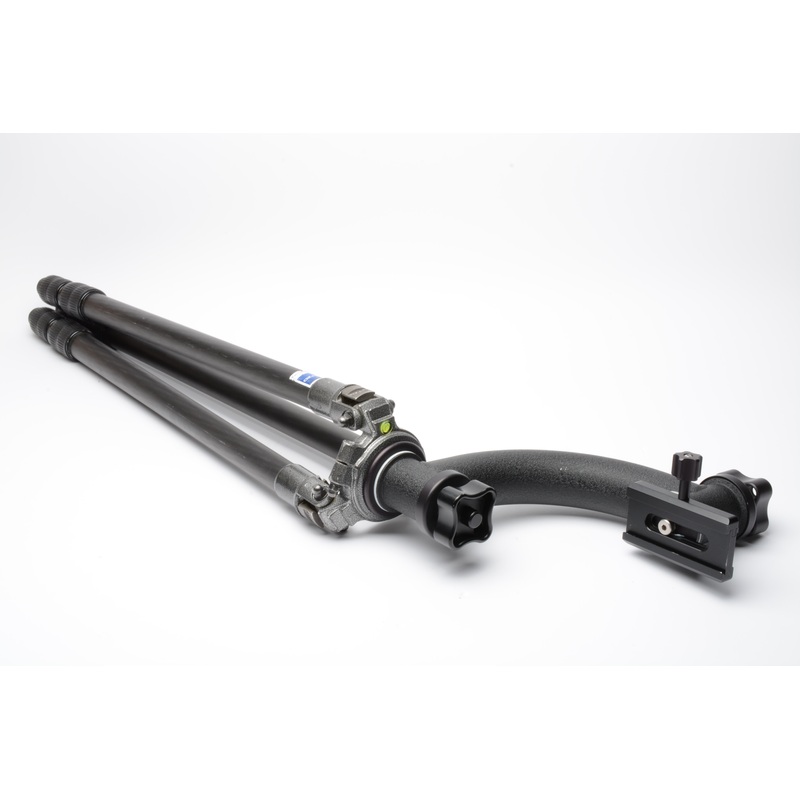 Gitzo G1325 MK2 Carbon Fiber tripod w/Kirk KC-1 King Cobra Action Tripod Head, Nice!