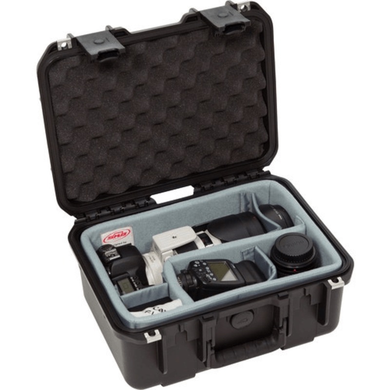 SKB iSeries 1309-6 Case w/Think Tank Designed Photo Dividers & Lid Foam (Black)