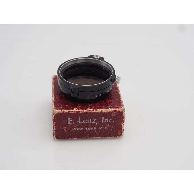 Used Leica Leitz New York P Filter original box #6256mkg