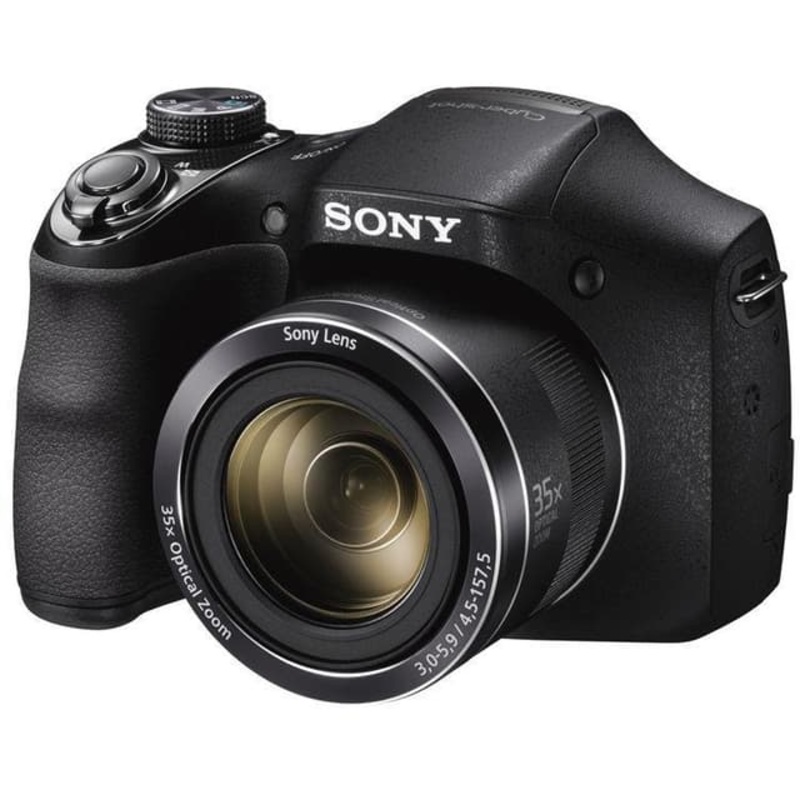 Bridge DSC-H300 Camera – Black + Sony 35x Optical Zoom 25875mm f/3.46.5 f/3.46.5