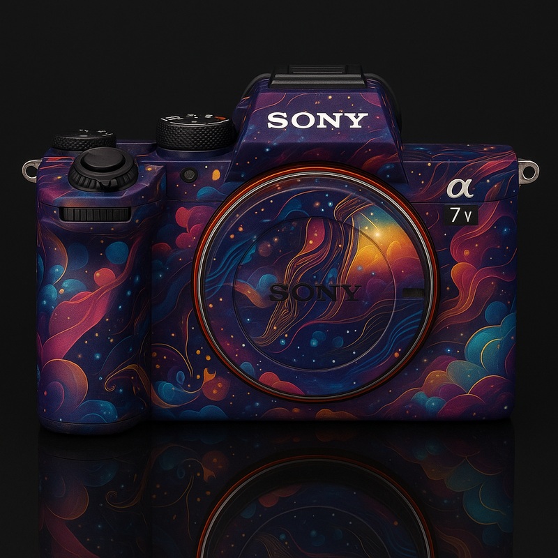 Cosmic Nebula Camera Skin – Fits Most Models