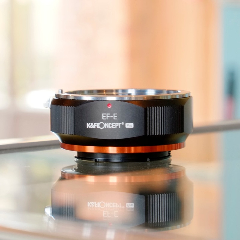 K&F Concept Canon EF to Sony E mount adapter