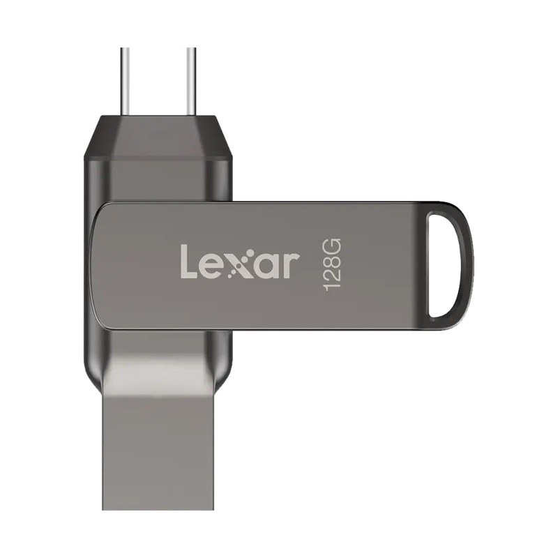 Lexar 128GB JumpDrive Dual Drive D400