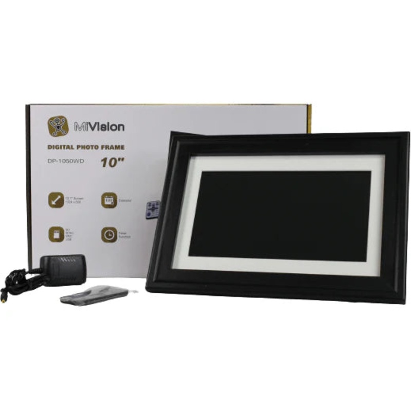 MIVISION 10.1″ WIDESCREEN DIGITAL FRAME DP1050W