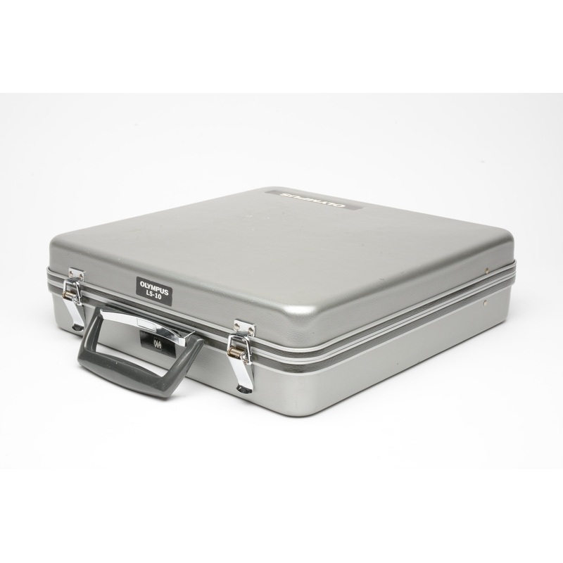 Olympus LS10 Lecturescope case, 12.5 x 12.5 x 3.5″, Intact internal cut foam