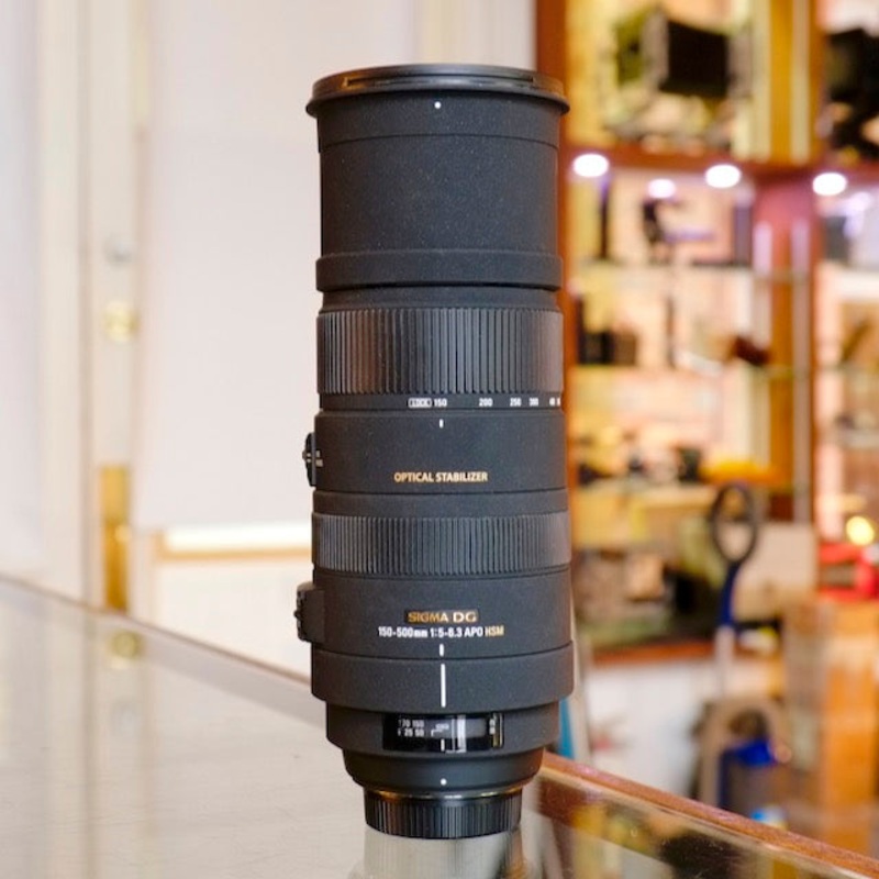 Sigma DG 150-500mm f5-6.3 APO HSM OS for Nikon F