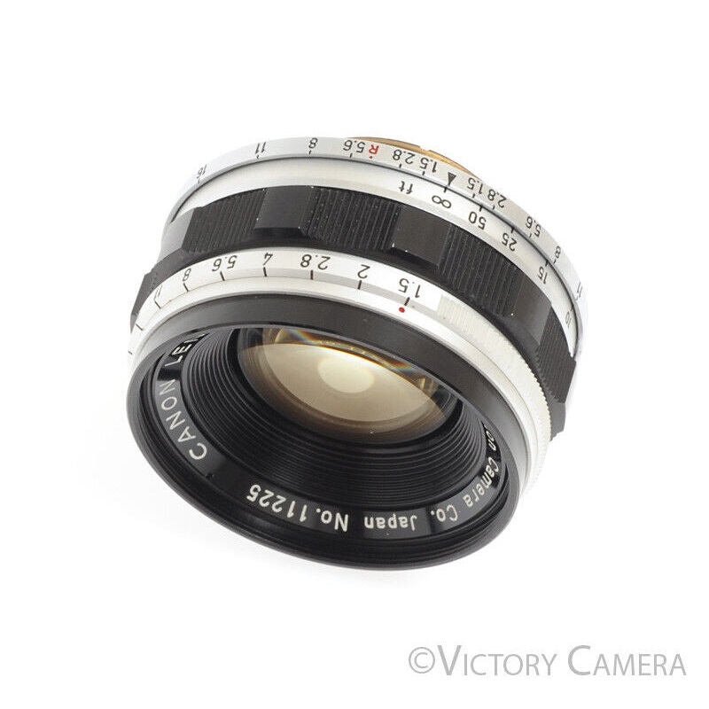 Canon 35mm f1.5 Rare LTM Fast Wide Angle Screw Mount Prime Lens  [EXC]