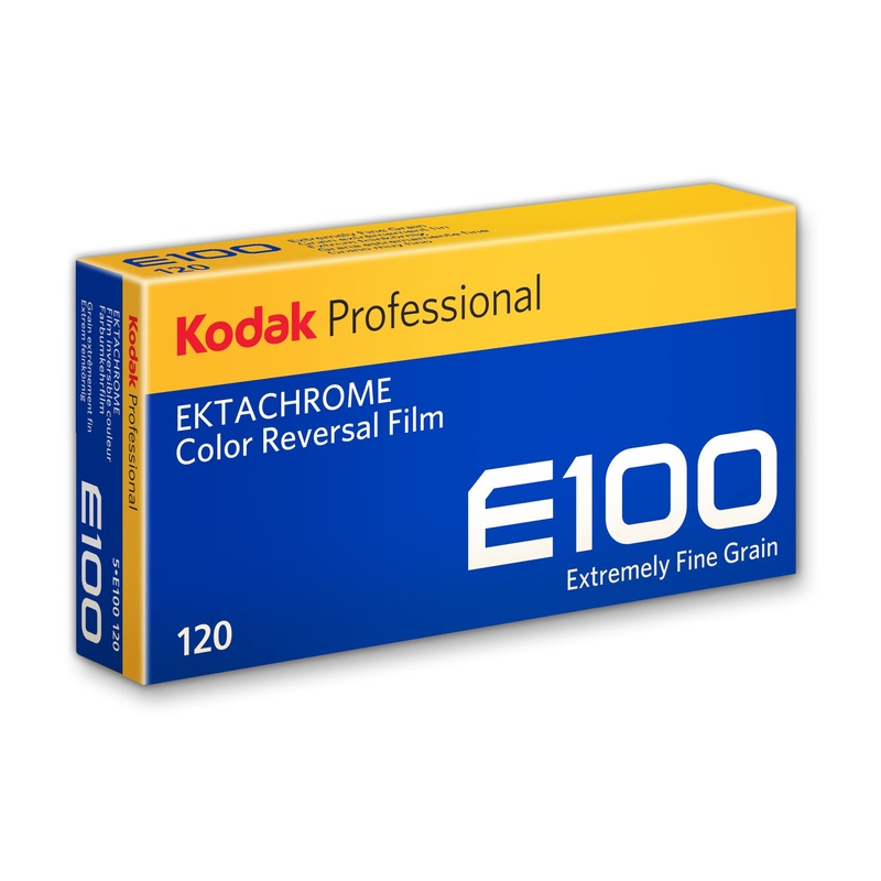 Kodak Ektachrome E100 Color Transparency 120 Film – Box (5 Rolls)