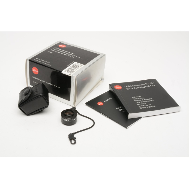 Leica Viewfinder Magnifier 1.4x for M Cameras #12006 NIB
