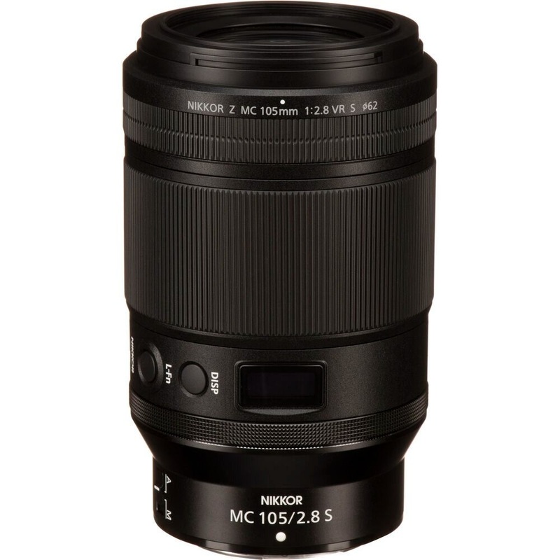 Nikon Z MC 105mm f/2.8 VR S Macro Lens Black