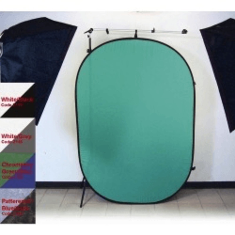 Promaster 6×7 Pop-Up Background – White/Grey