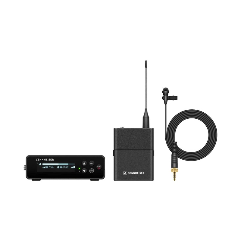Sennheiser EW-DP ME 2 SET (S1-7) Camera-Mount Digital Wireless Omni Lavalier Mic System 606.2-662 MHz – 700013