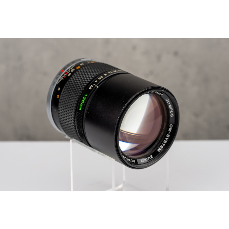 Used Olympus OM Zuiko Auto-T 135mm f/2.8 Lens