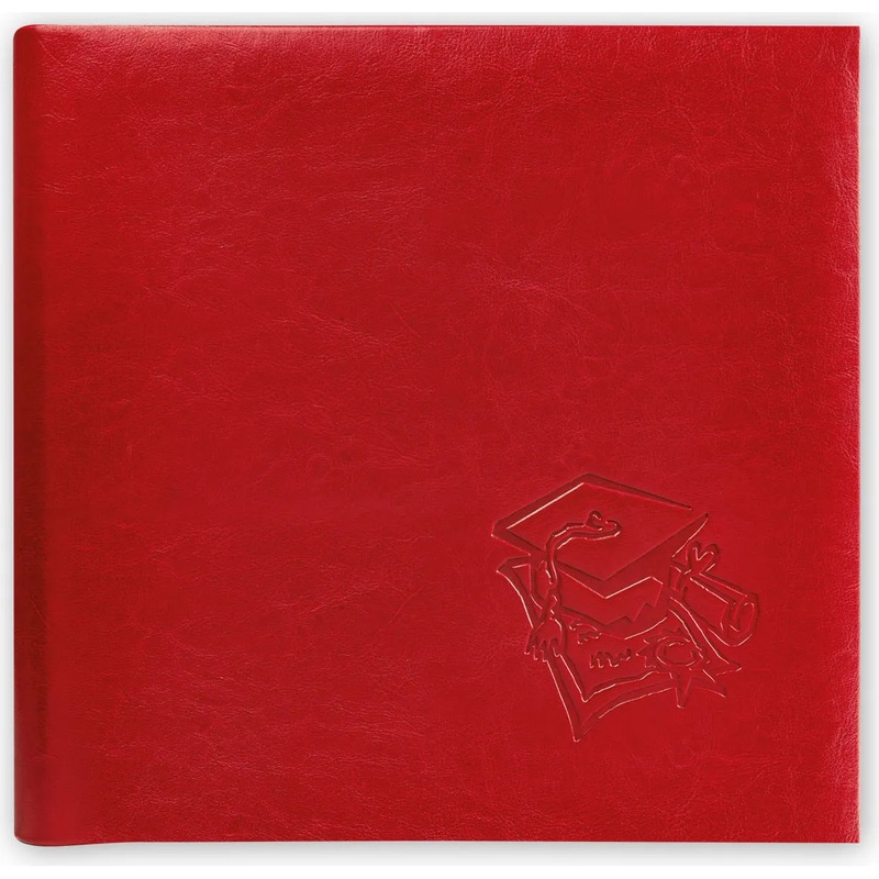 ZEP Graduation Red Traditional 30×30 Photo Album – 30 Pages