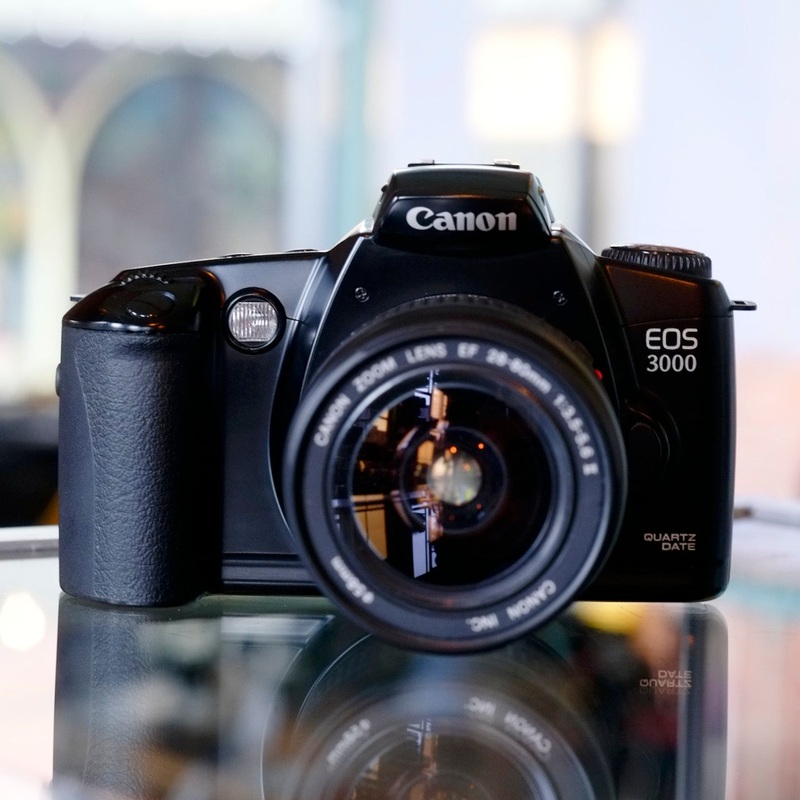 Canon EOS 3000 with 28-80mm f3.5-5.6 II