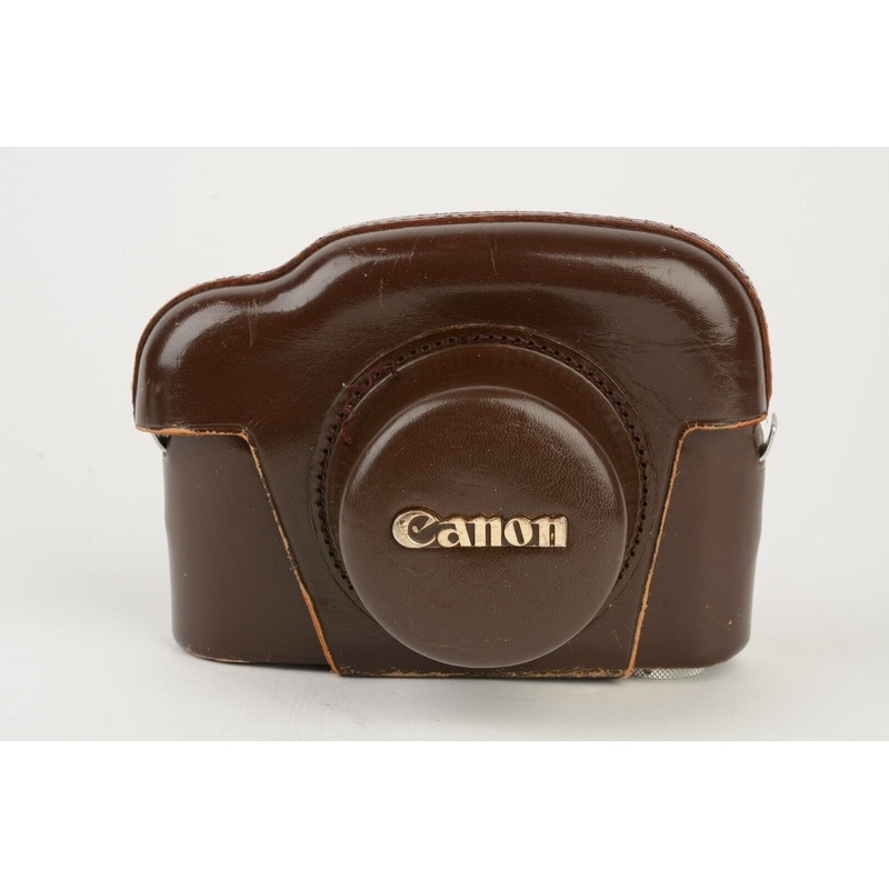 Canon VI T Leather Eveready Camera Case w/ Top Portion for Meter, Nice!