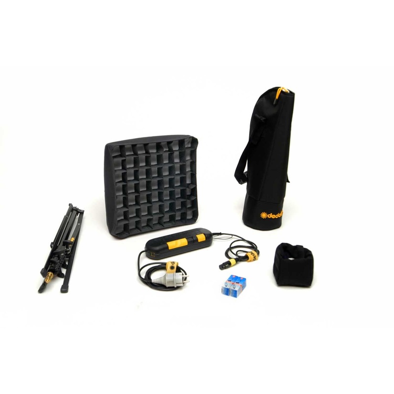 Dedolight B1X150 Baby 150w Soft Light Kit with Grid
