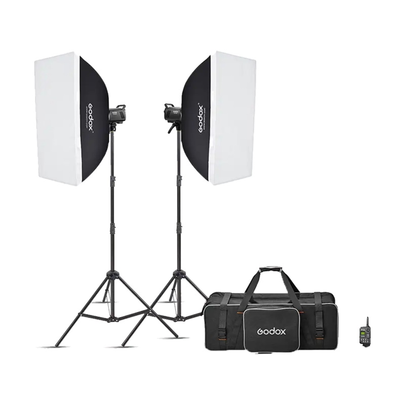 Godox MS200 2-Light Studio Flash Kit