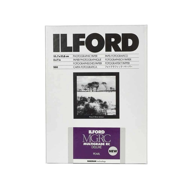 Ilford Pearl 20.3 x 25.4 (cm) – 100 Pack Multigrade V RC Deluxe Photographic Paper