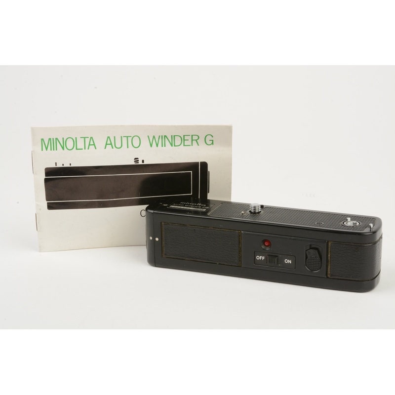 Minolta Auto Winder G for Minolta XG Series 35mm Cameras, Tested, Nice