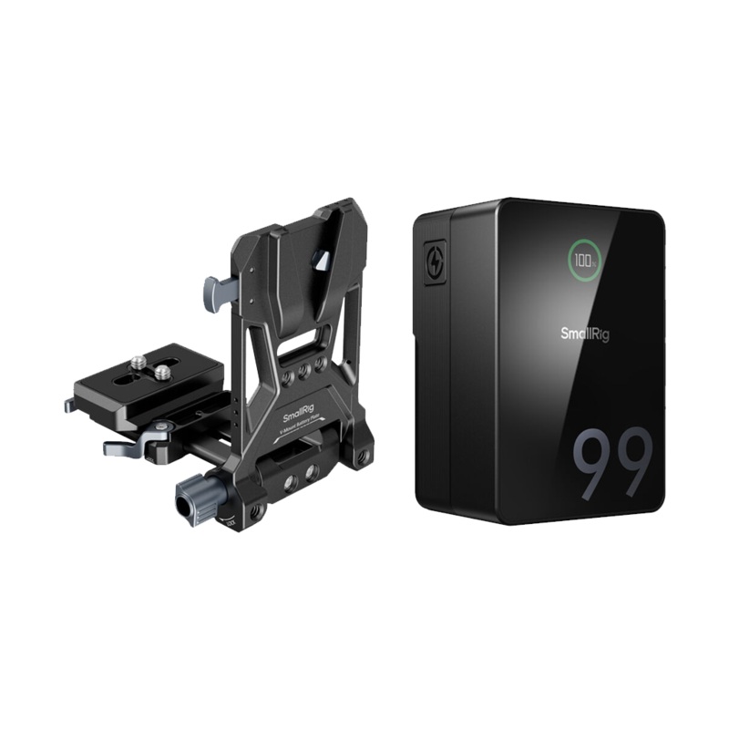 SmallRig VB99 Pro mini Battery Kit with Folding V-Lock Plate (6800mAh, V-Mount)