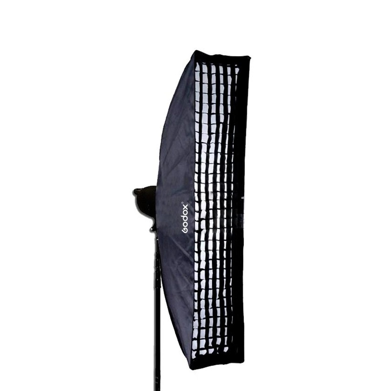 Softbox para Bowens 35x160cm con Grid Godox