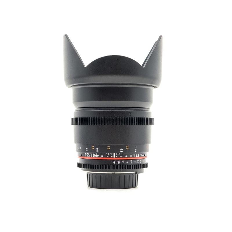 Walimex Pro 16mm T2.2 – Nikon Fit